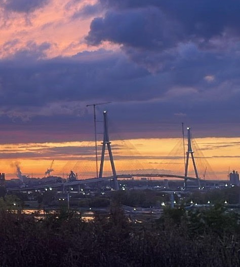 Gordie Howe Bridge, Windsor, ON © Phat Ettienne